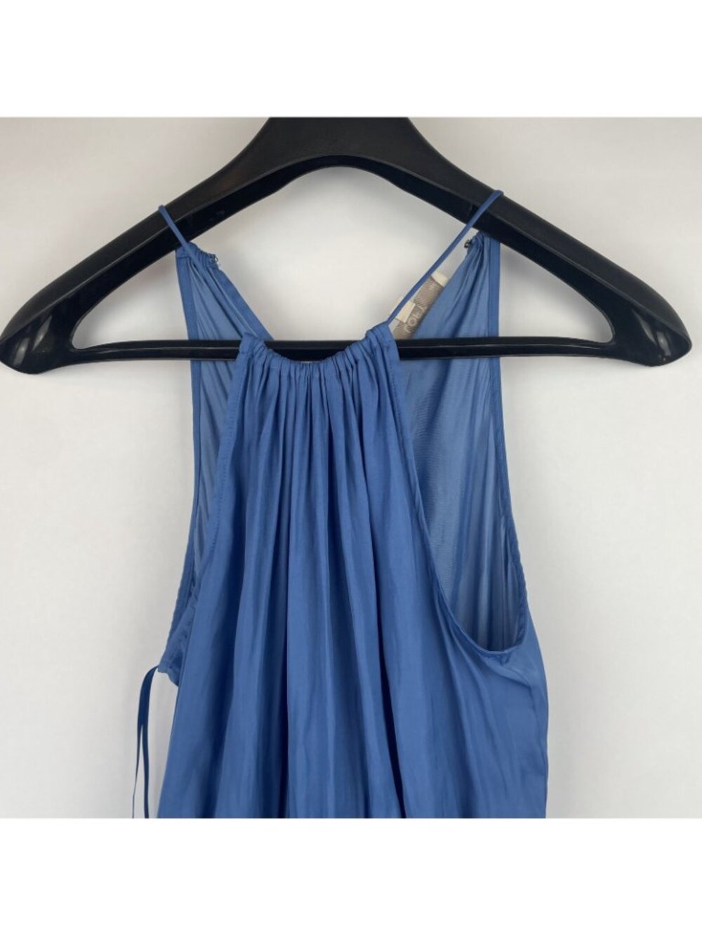 LOFT Blue Maxi Dress – Boho Beach Style – Women’s Size XSP – Sleeveless Pull-On - Picture 5 of 5